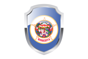 Minnesota Shield Logo flag