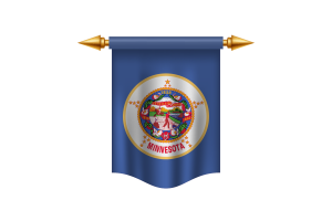 Minnesota Flag Royal Banner flag