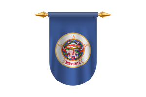 Minnesota Flag Emblem Vector Images flag
