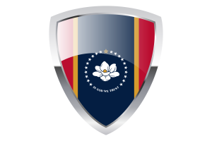Mississippi Shield Flag flag