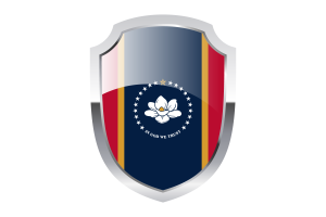 Mississippi Shield Logo flag