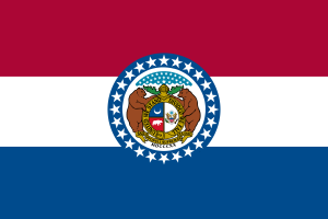 Flagge von Missouri flag