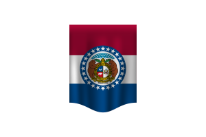 Missouri-Flaggenbanner flag