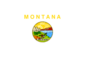Emblema del Montana flag