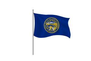 Clipart della bandiera del Nebraska flag