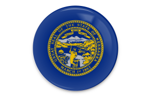 Arte Vettoriale della Bandiera del Nebraska flag