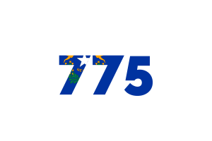 Nevada Area Codes flag