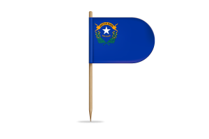 Nevada Flag for Desk, Table flag