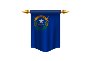 Nevada Flag Royal Banner flag