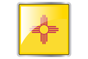 New Mexico Flag Square icon flag
