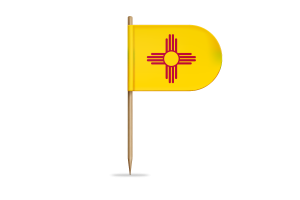 New Mexico Flag for Desk, Table flag