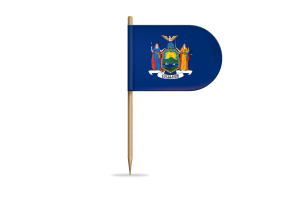 New York Flag for Desk, Table flag