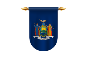 New York Flag Emblem Vector Images flag