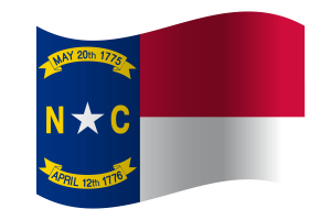 Bandiera della Carolina del Nord flag