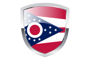 Clipart de la Bandera Nacional de Ohio flag