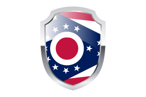 Logo del Escudo de Ohio flag