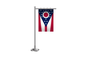 Bandera de Ohio en 3D flag