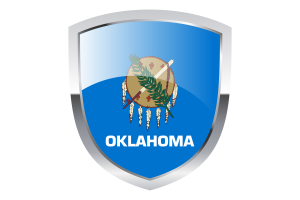 Clipart della Bandiera Nazionale dell'Oklahoma flag