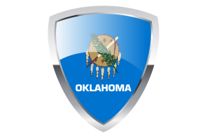 Bandiera dello Scudo dell'Oklahoma flag