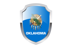 Logo dello Scudo dell'Oklahoma flag