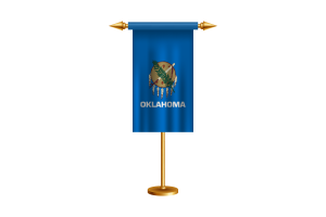 Bandiera Cerimoniale dell'Oklahoma Vettore Gratuito flag
