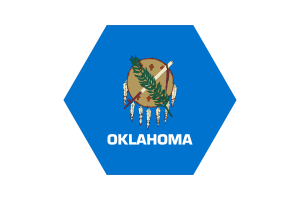 Bandiera dell'Oklahoma Vettore Gratuito | SVG e PNG flag