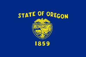 Flag of Oregon flag