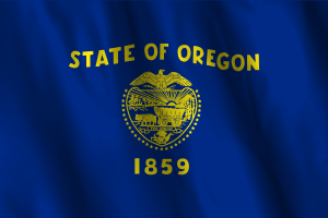 National Flag of Oregon flag