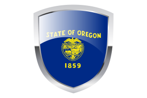 National Flag of Oregon Clipart flag
