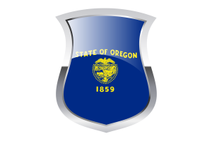 Oregon Pride Flag flag