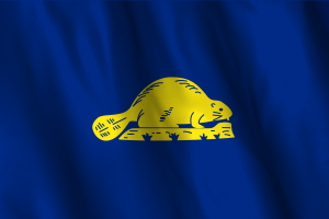 National Flag of Oregon Reverse flag