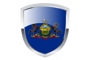 National Flag of Pennsylvania Clipart flag