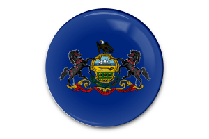 Pennsylvania Flag Vector Art flag