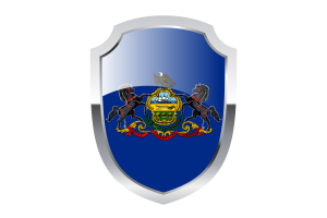 Pennsylvania Shield Logo flag