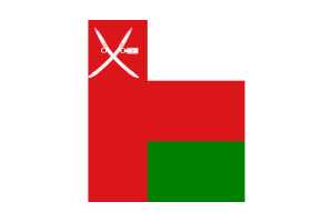 Oman Flag (Download SVG, PNG) flag