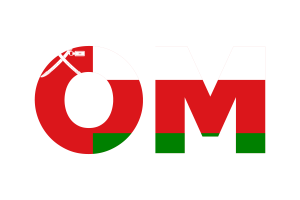 Oman Currency icon flag