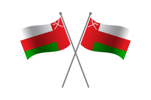 Oman Friendship Flag flag