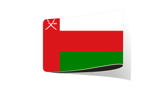 Oman Flag Illustration Clipart flag