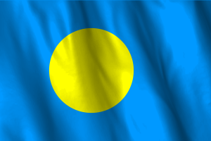 National Flag of Palau flag