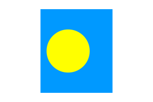 Palau Flag (Download SVG, PNG) flag