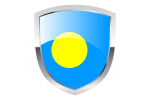 National Flag of Palau Clipart flag