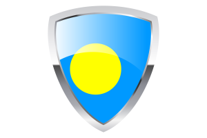Palau Shield Flag flag