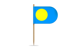 Palau Flag for Desk, Table flag