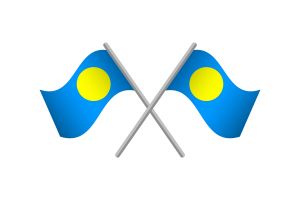 Palau Flag Emblem Vector Free flag