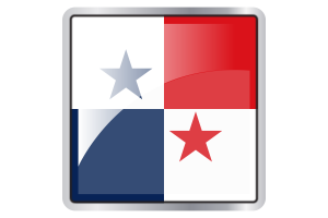 Panama Flag Square icon flag