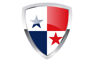 Panama Shield Flag flag