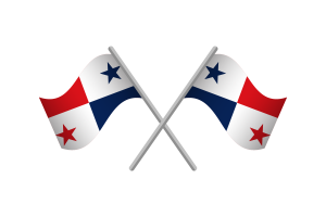 Panama Flag Emblem Vector Free flag