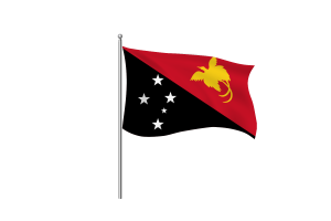 Papua New Guinea Flag Clipart flag