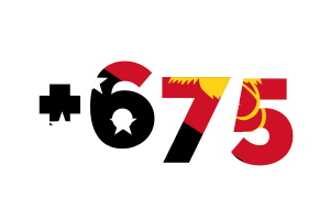 Papua New Guinea Calling Code flag