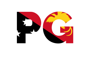 Papua New Guinea Country Code flag